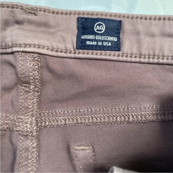 AG Adriano Goldschmied The Stilt Cigarette Leg Skinny Pants Dusty Purple - Picture 6 of 16